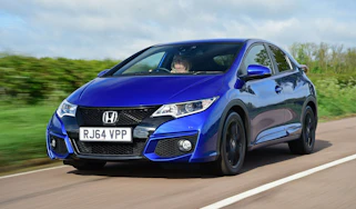 Honda Civic Sport - front tracking