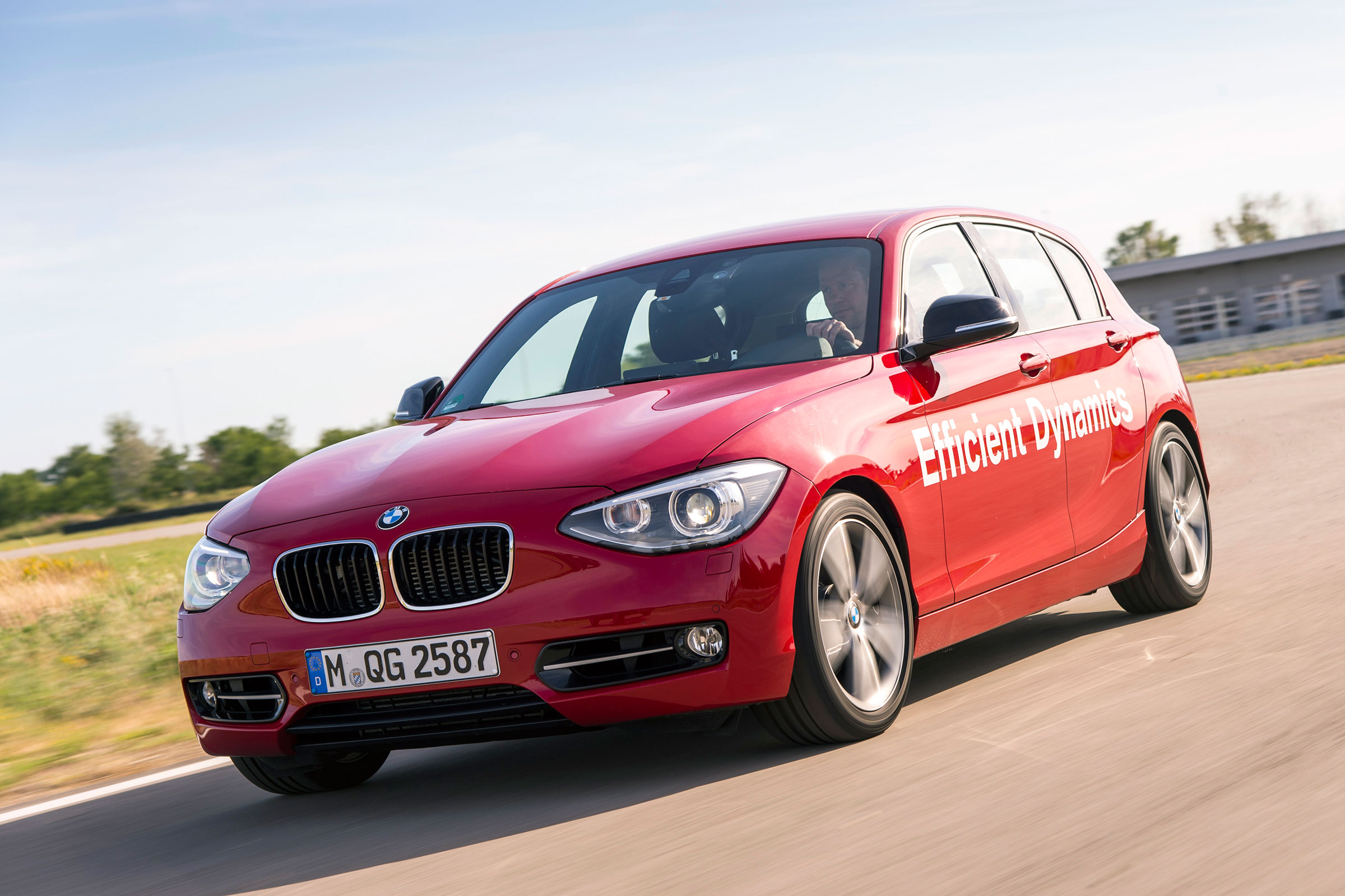 BMW 1 Series Direct Water Injection - front action