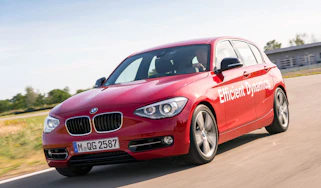 BMW 1 Series Direct Water Injection - front action