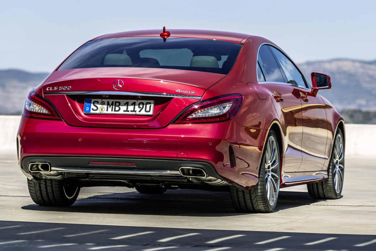 Mercedes Benz CLS-Class coupe 2015 rear