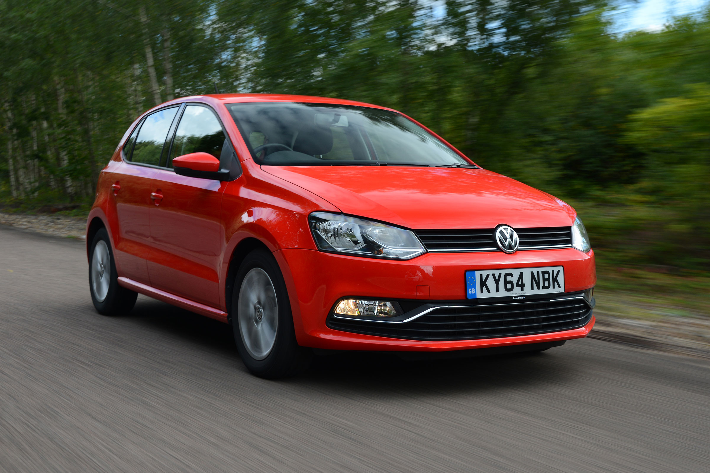 VW Polo - front tracking
