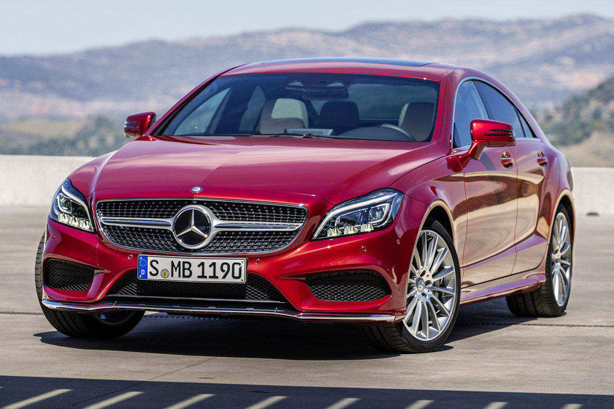 Mercedes Benz CLS-Class coupe 2015 front