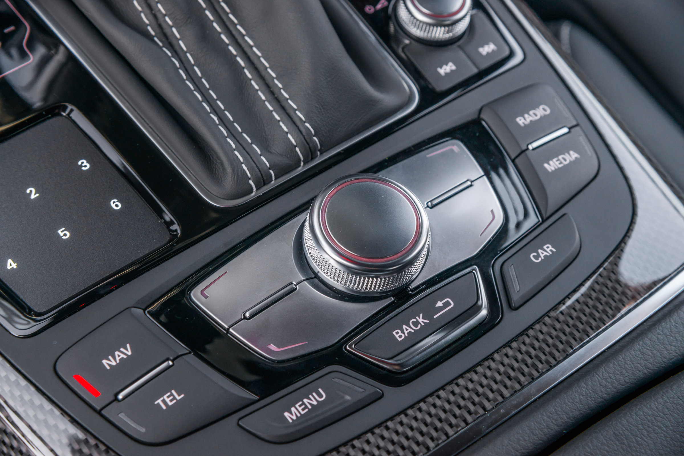 Audi S6 saloon 2014 buttons