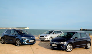 VW Golf SV group test