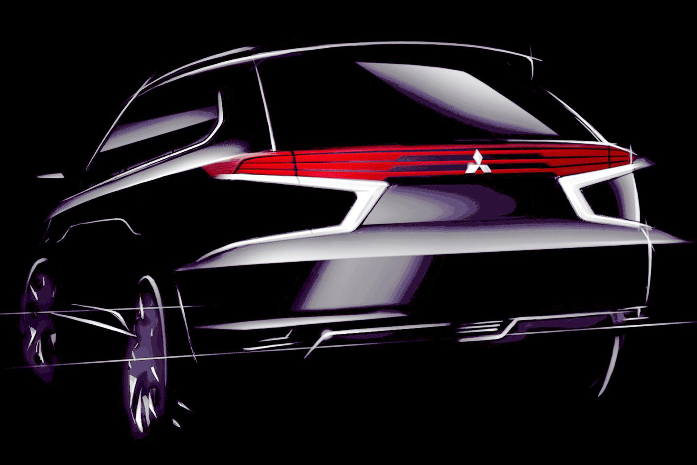 Mitsubishi Outlander Concept-S rear