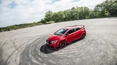 New Honda Civic Type R 2015 dramatic shot
