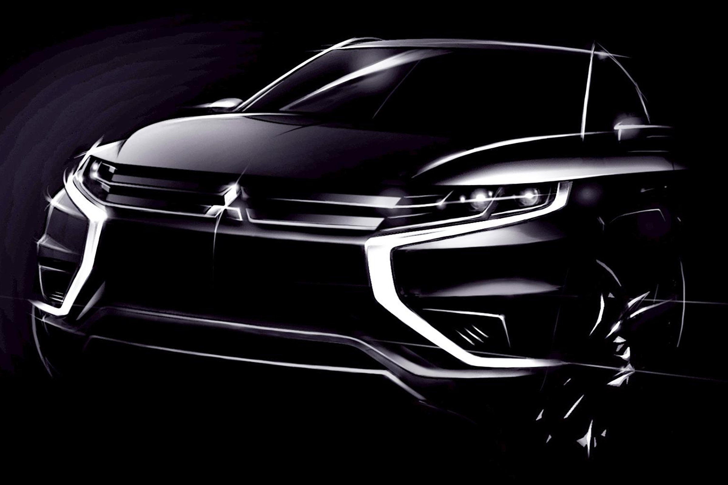 Mitsubishi Outlander Concept-S front