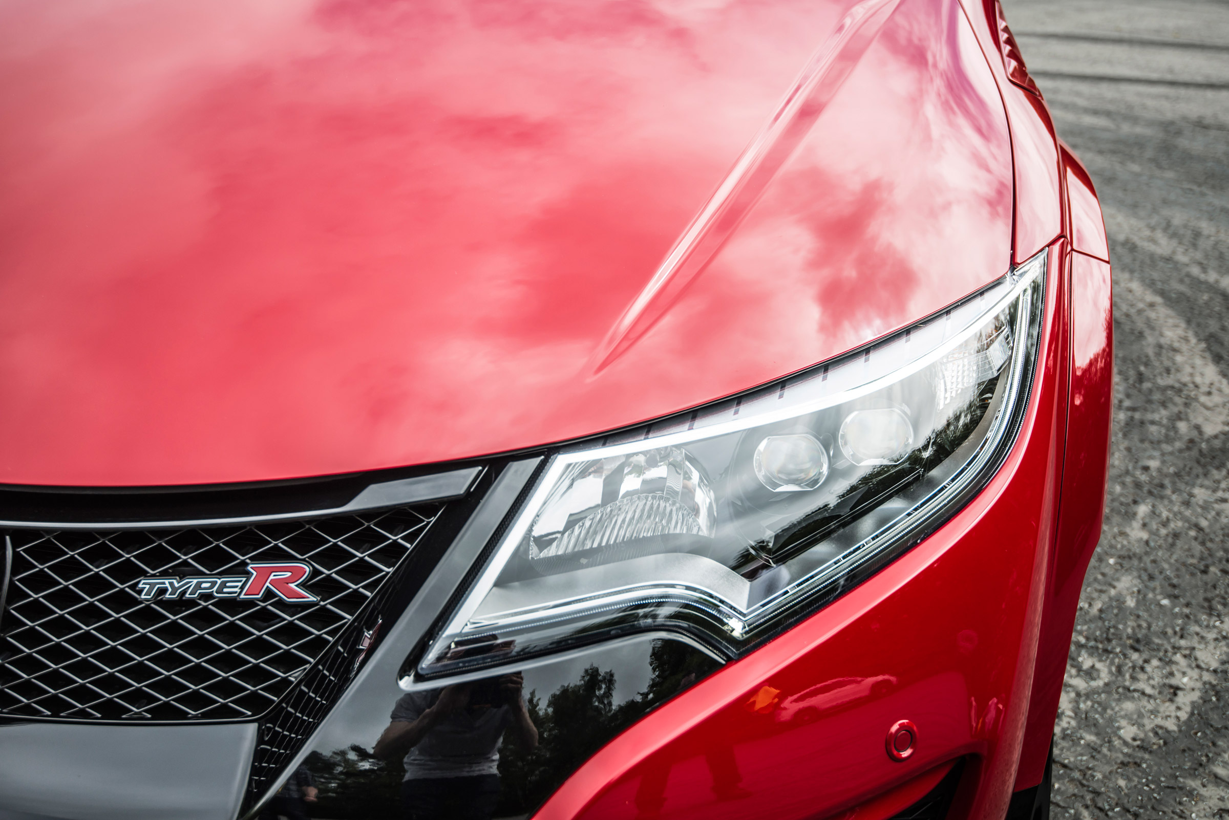 New Honda Civic Type R 2015 lights