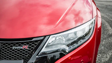 New Honda Civic Type R 2015 lights