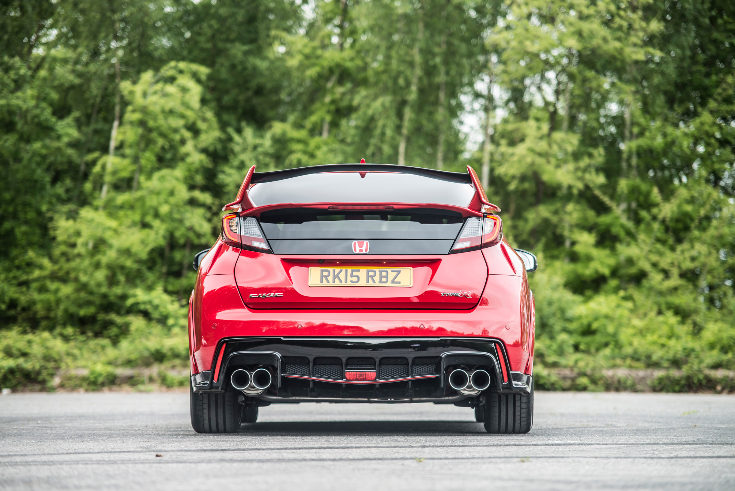 New Honda Civic Type R 2015 rear static
