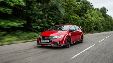 New Honda Civic Type R 2015 driving