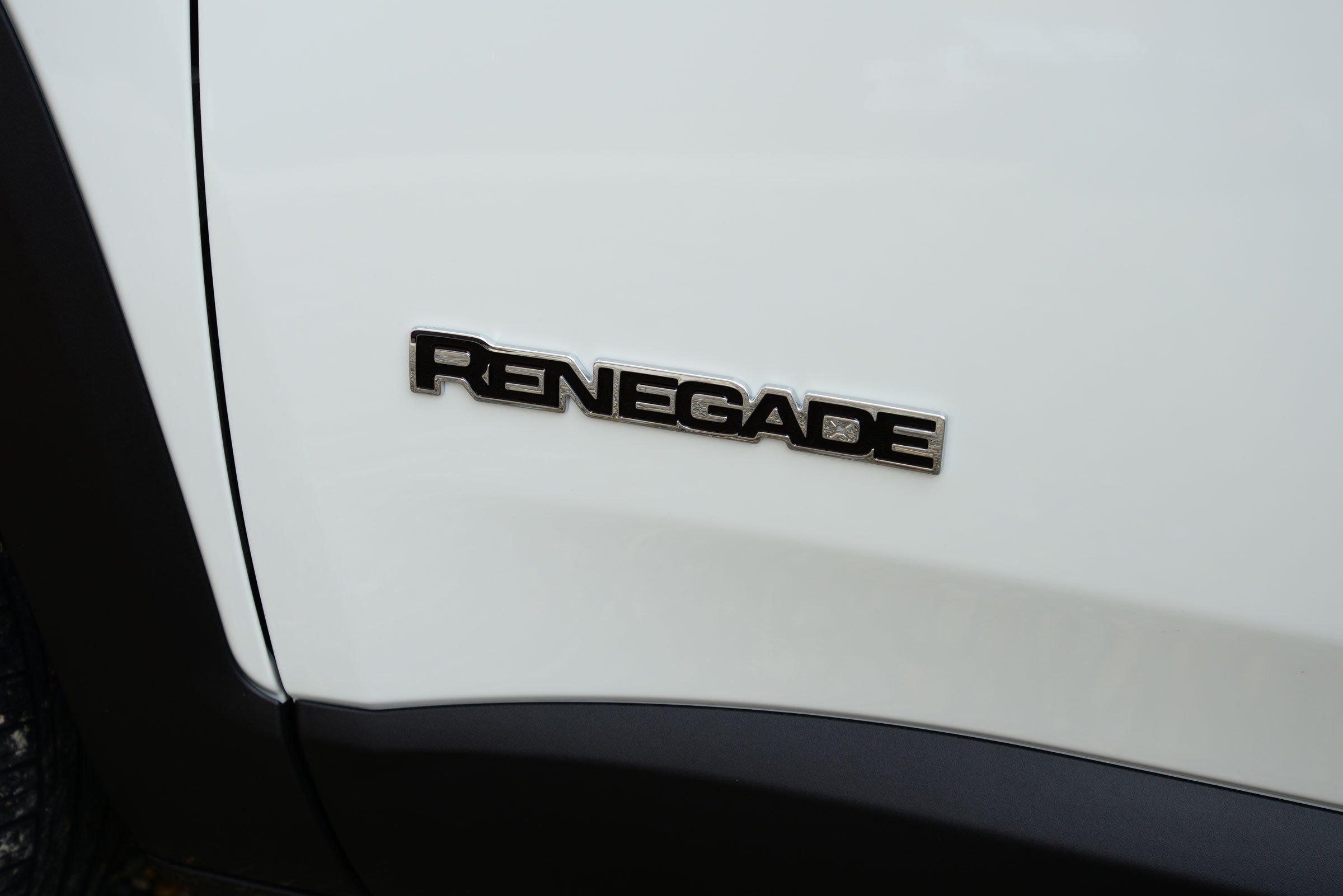 Jeep Renegade badge