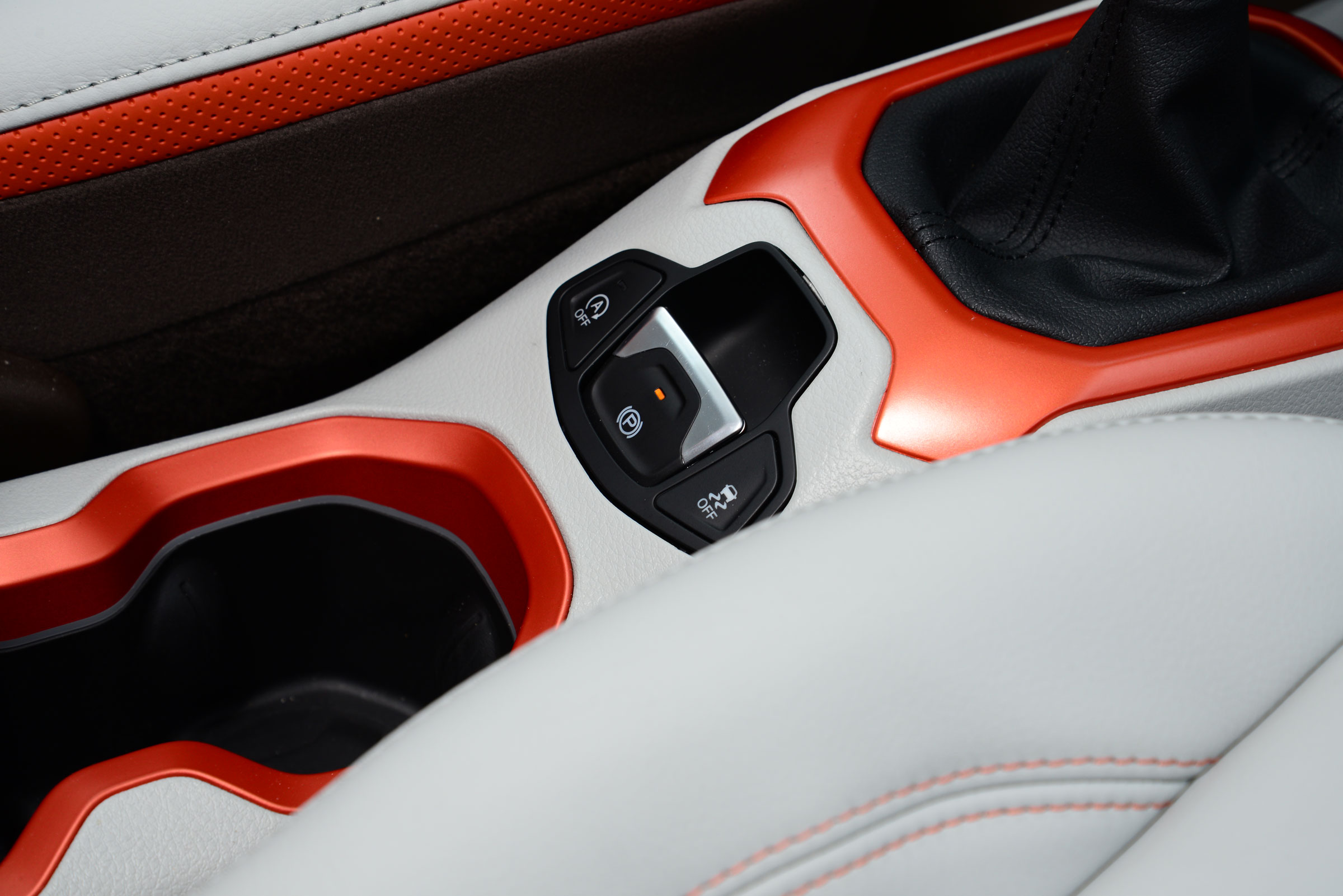 Jeep Renegade interior detail