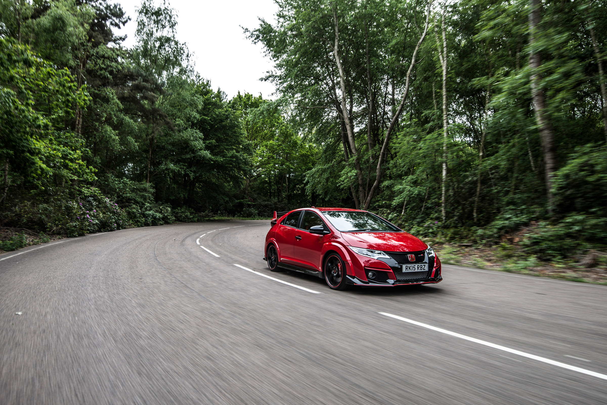 New Honda Civic Type R 2015 tracking