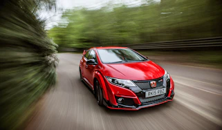 New Honda Civic Type R 2015 action