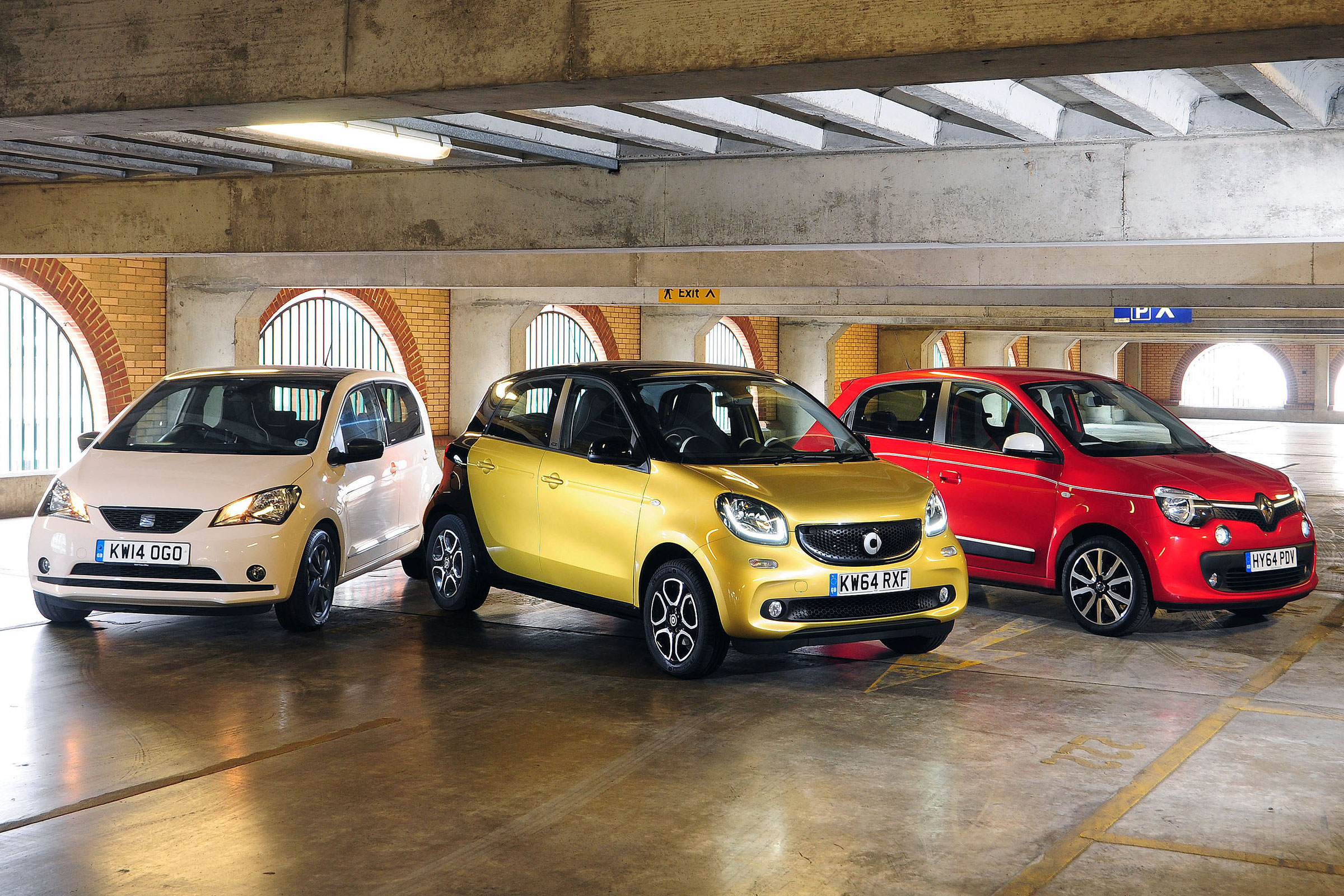 Smart ForFour vs rivals - group