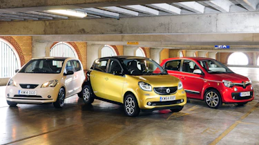 Smart ForFour vs rivals - group