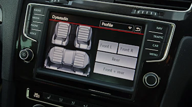 VW Golf GTI - screen