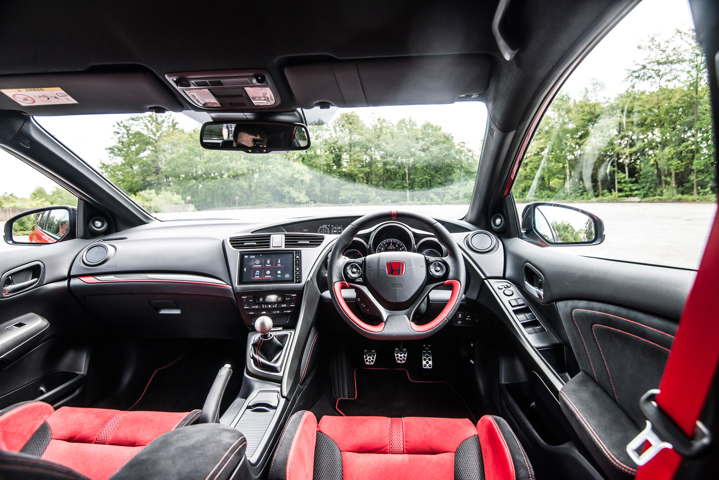 New Honda Civic Type R 2015 dashboard