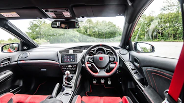 New Honda Civic Type R 2015 dashboard