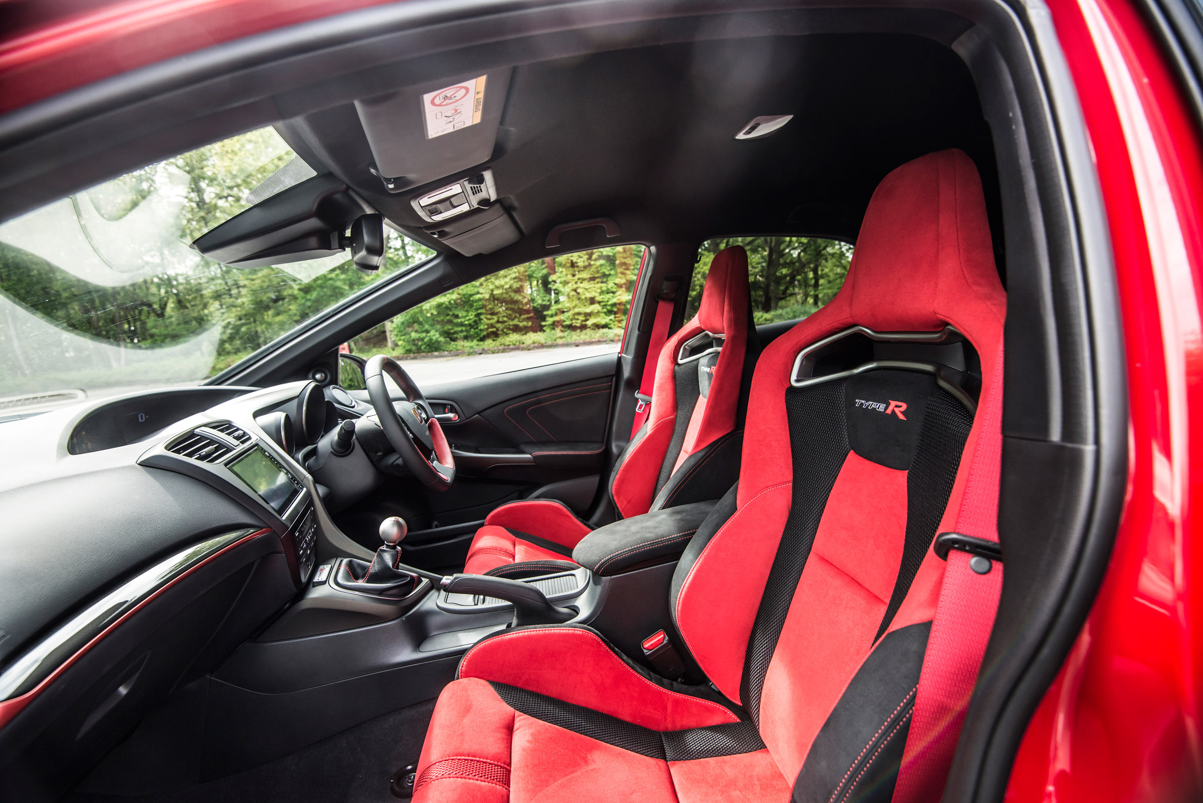 New Honda Civic Type R 2015 seats