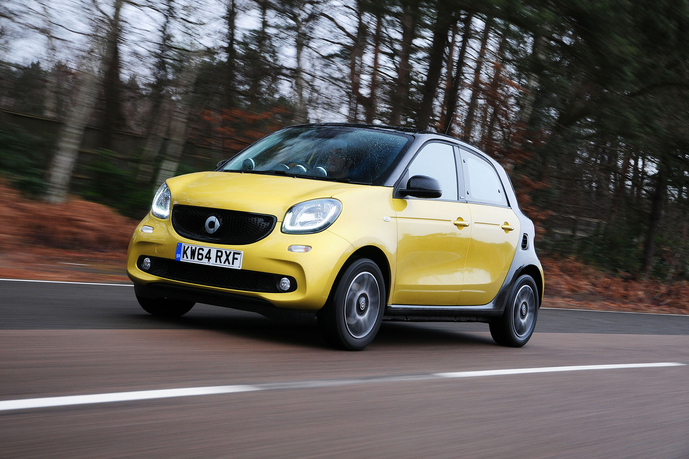 Smart ForFour - front tracking