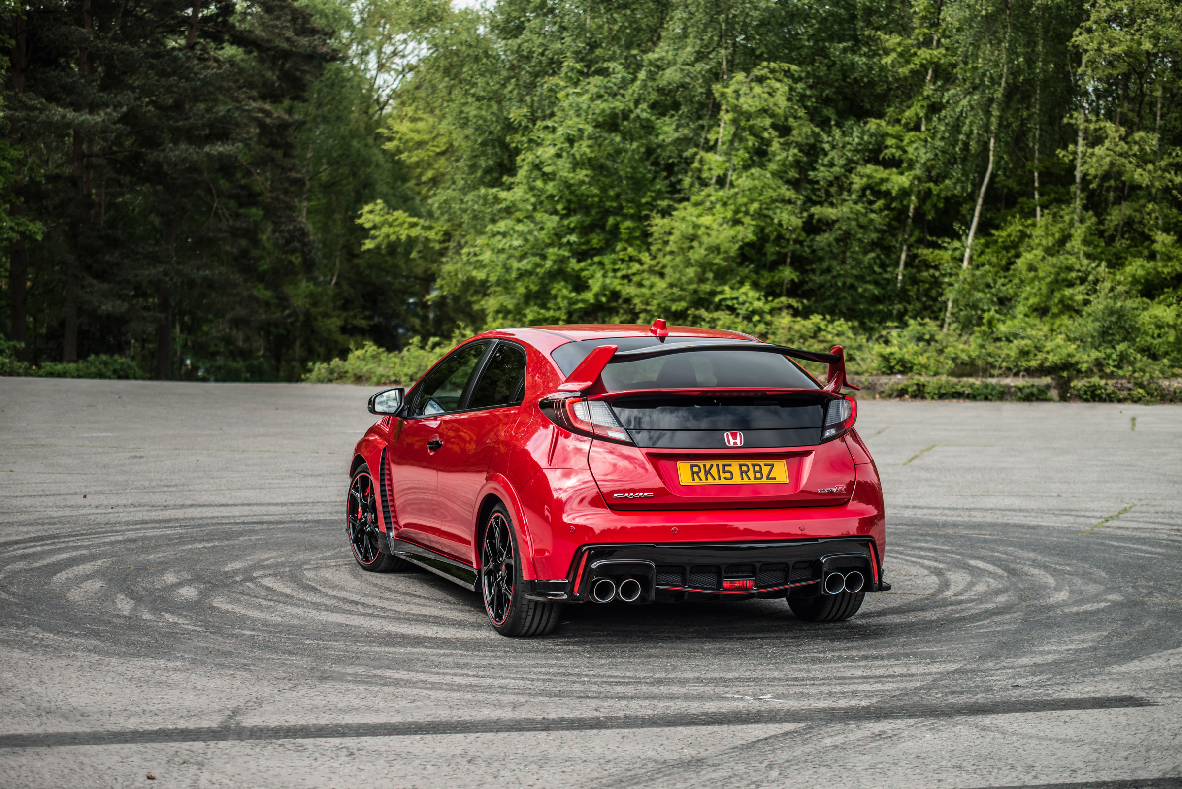 New Honda Civic Type R 2015 back