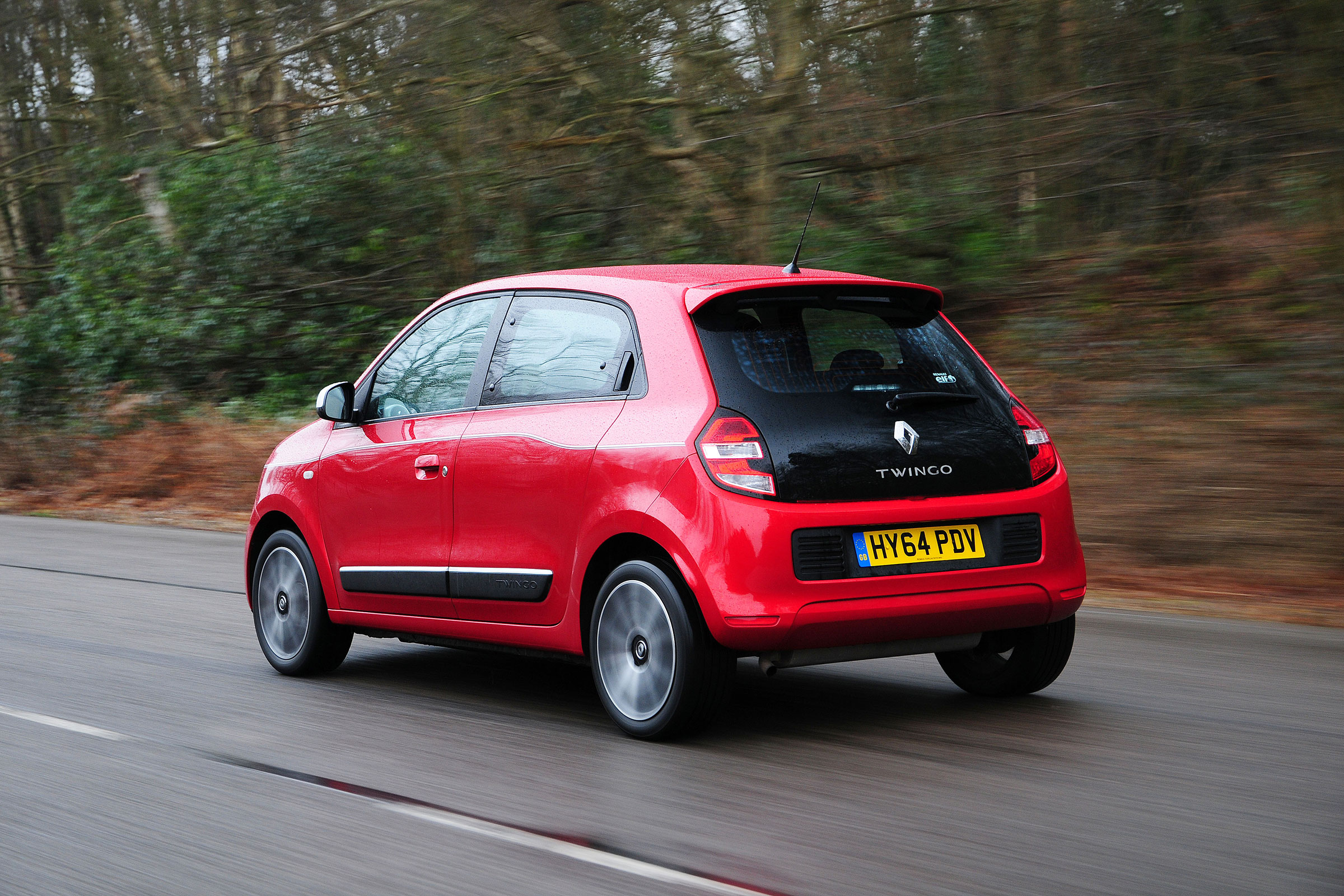 Renault Twingo - rear tracking