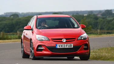 Vauxhall Astra BiTurbo front action