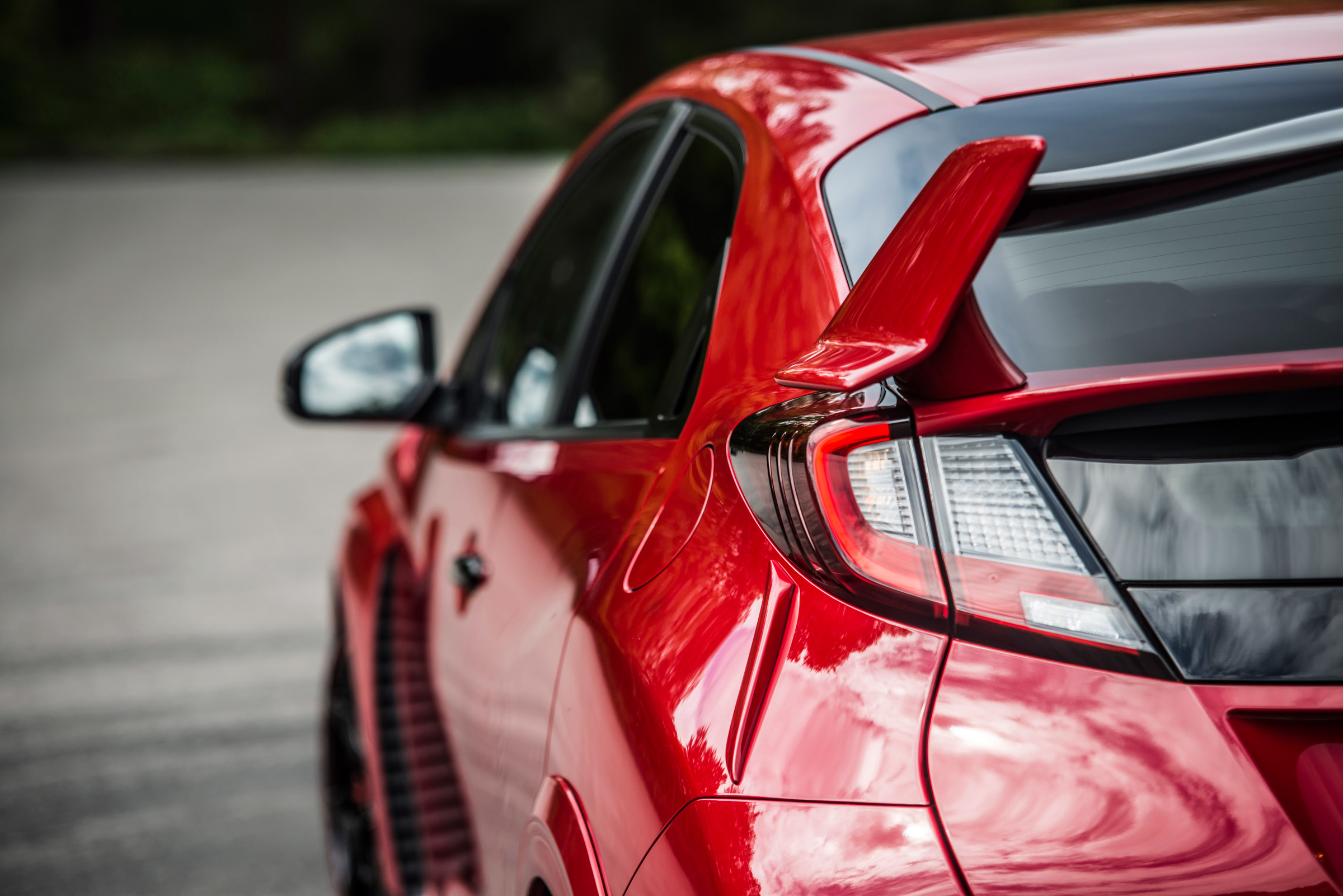New Honda Civic Type R 2015 tail