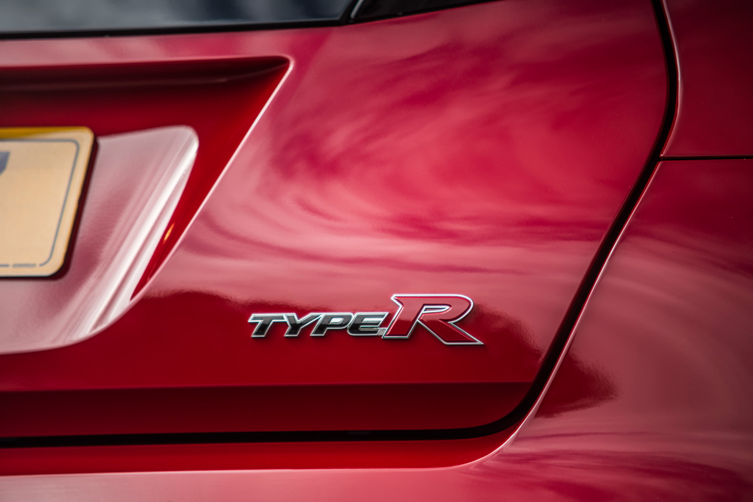 New Honda Civic Type R 2015 badge
