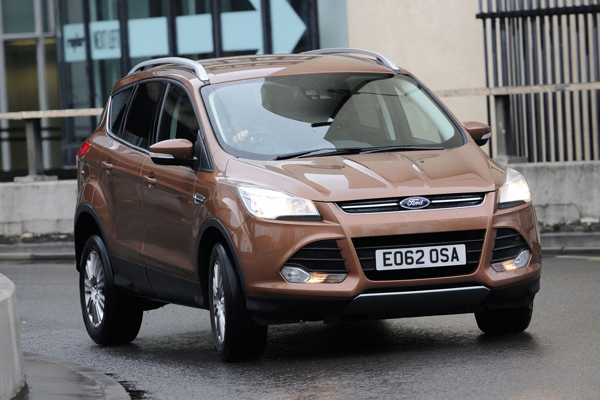 Ford Kuga front cornering