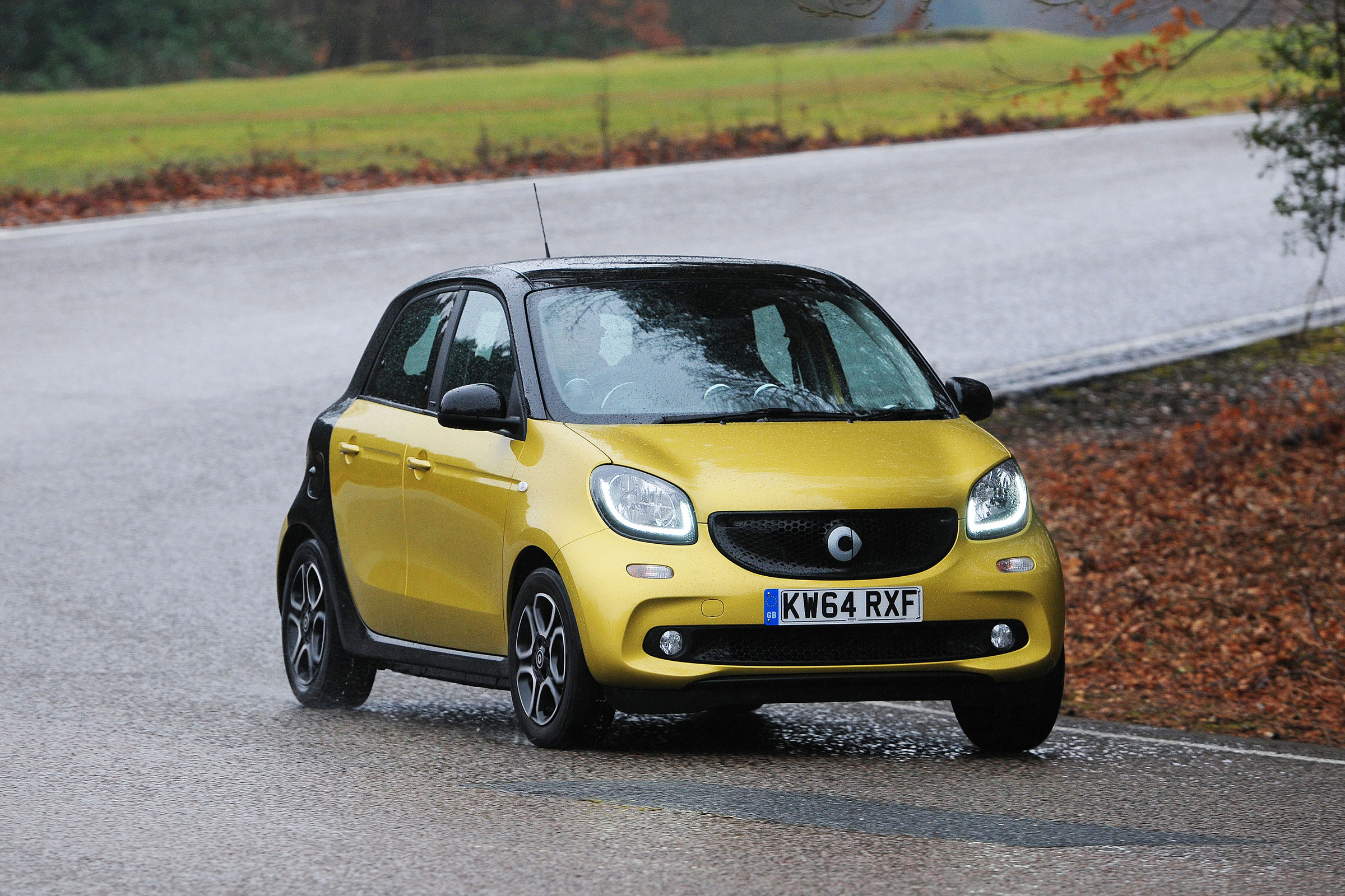 Smart ForFour - front cornering