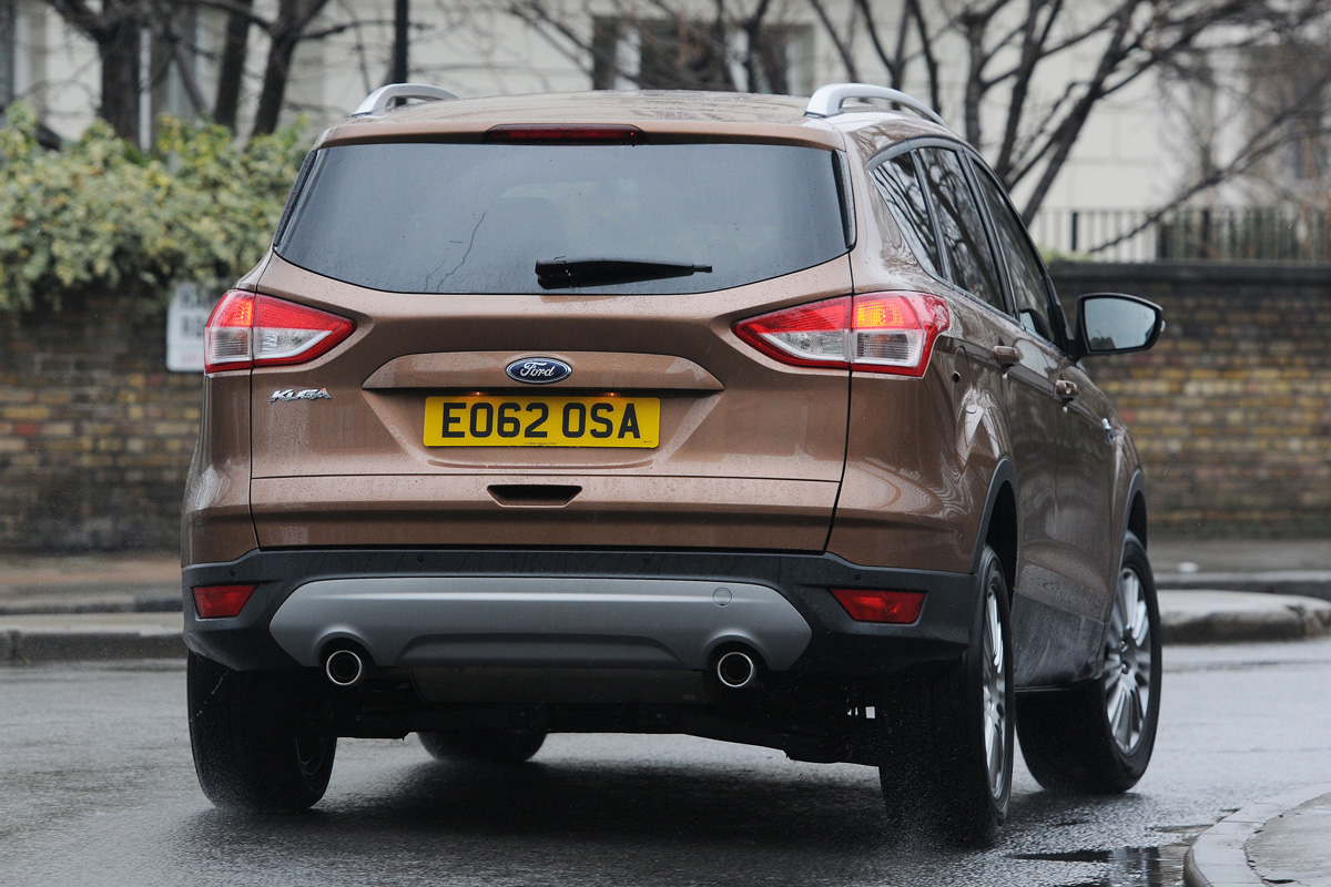 Ford Kuga rear cornering