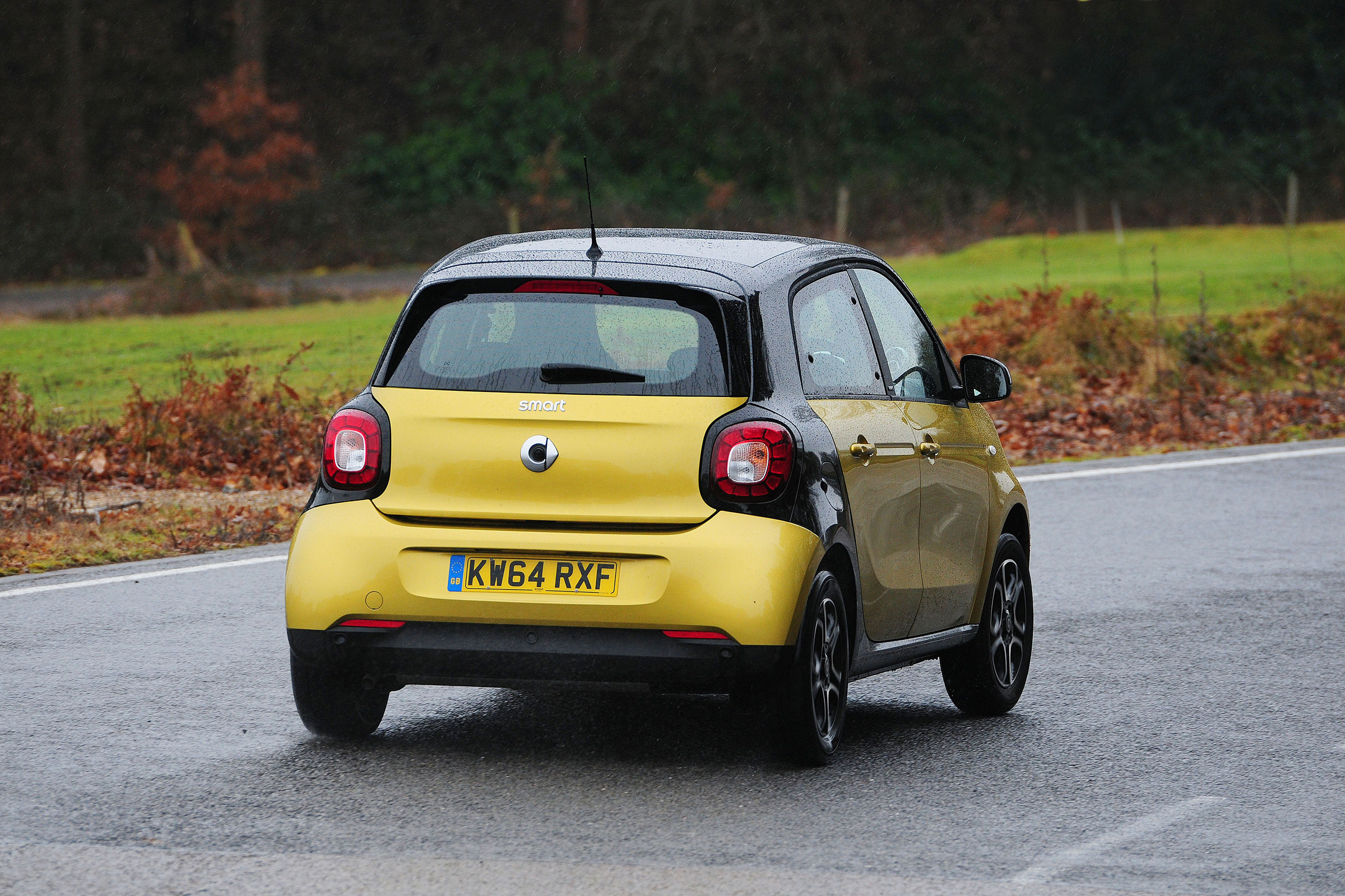 Smart ForFour - rear cornering