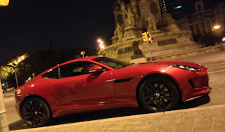Jaguar F-Type coupe Barcelona
