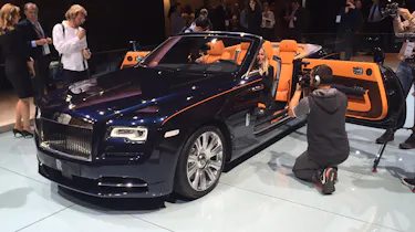 New Rolls-Royce Dawn convertible at Frankfurt