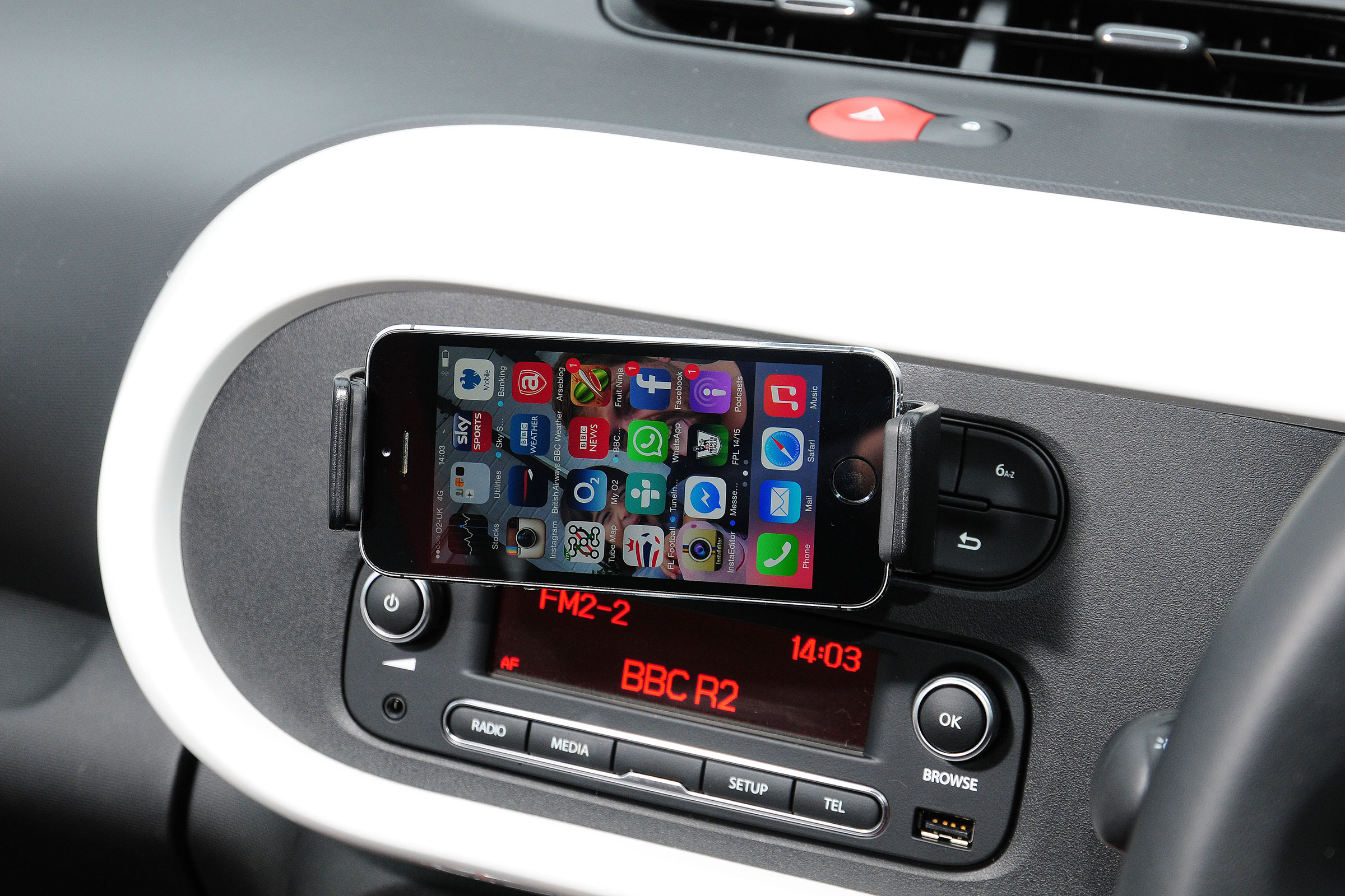 Renault Twingo - interior detail