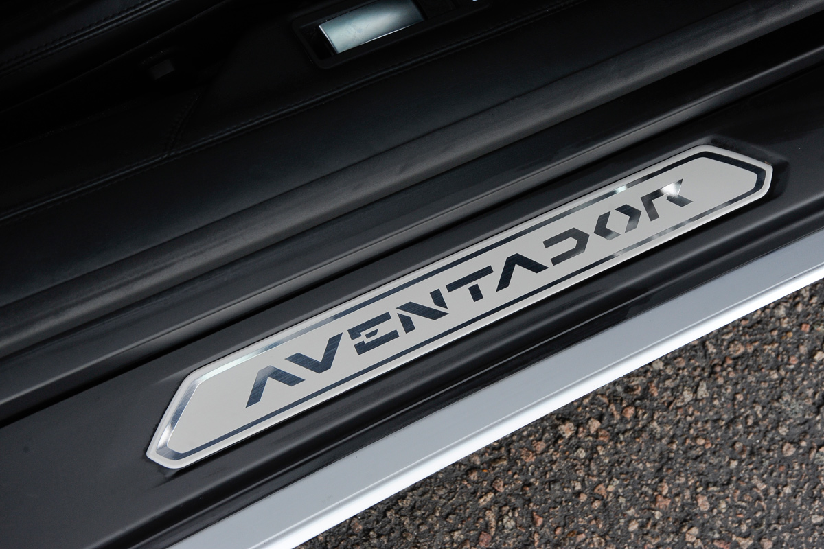 Lamborghini Aventador detail
