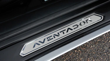 Lamborghini Aventador detail