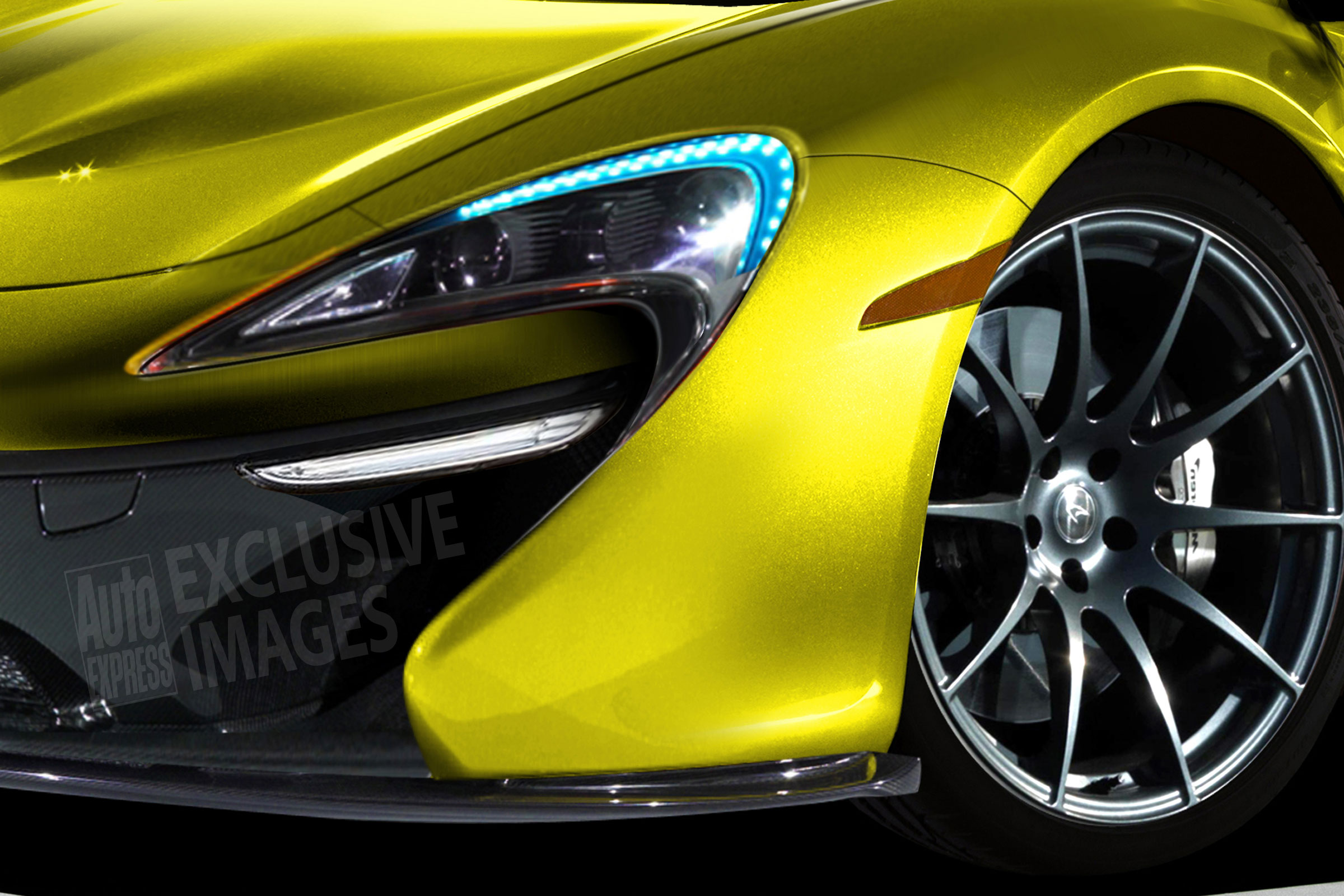 McLaren Sports Series rendering detail