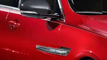 Jaguar XF exclusive image - wing detail