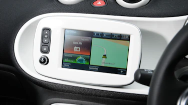 Smart ForFour - interior detail