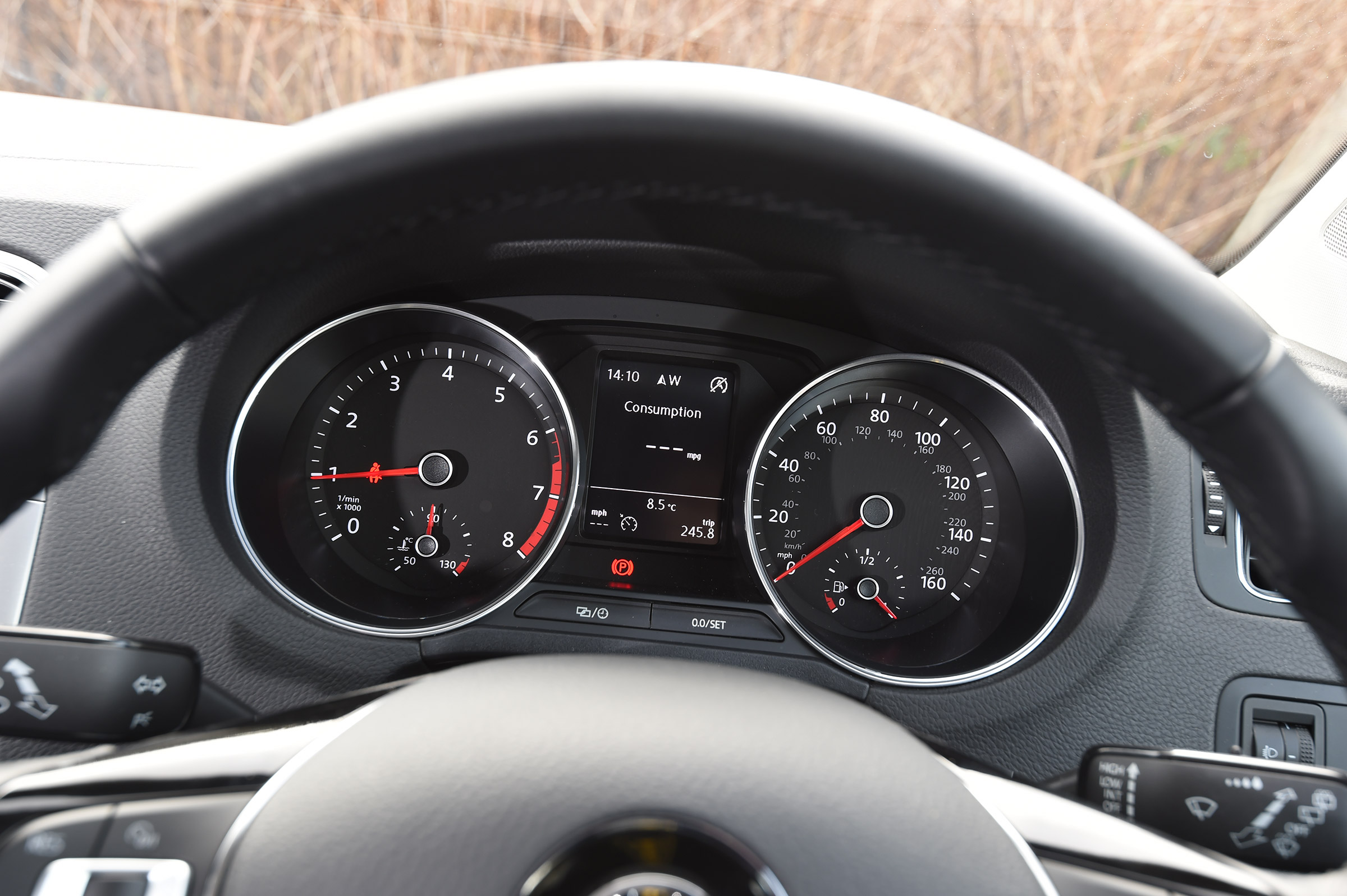 VW Touareg interior