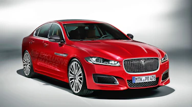 Jaguar XF exclusive front