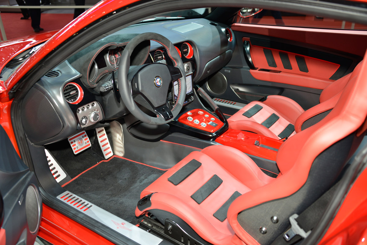 Alfa Romeo Disco Volante by Touring Superleggera interior