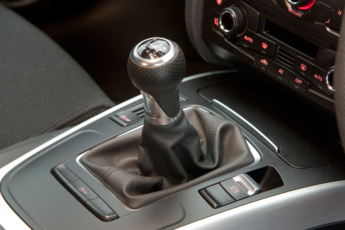 Audi A4 gear stick