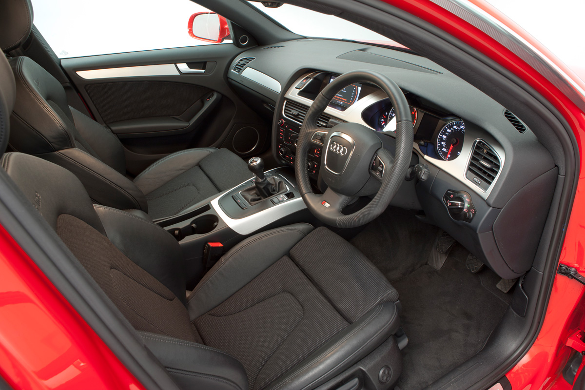 Audi A4 cabin