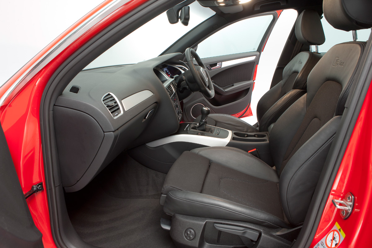 Audi A4 interior