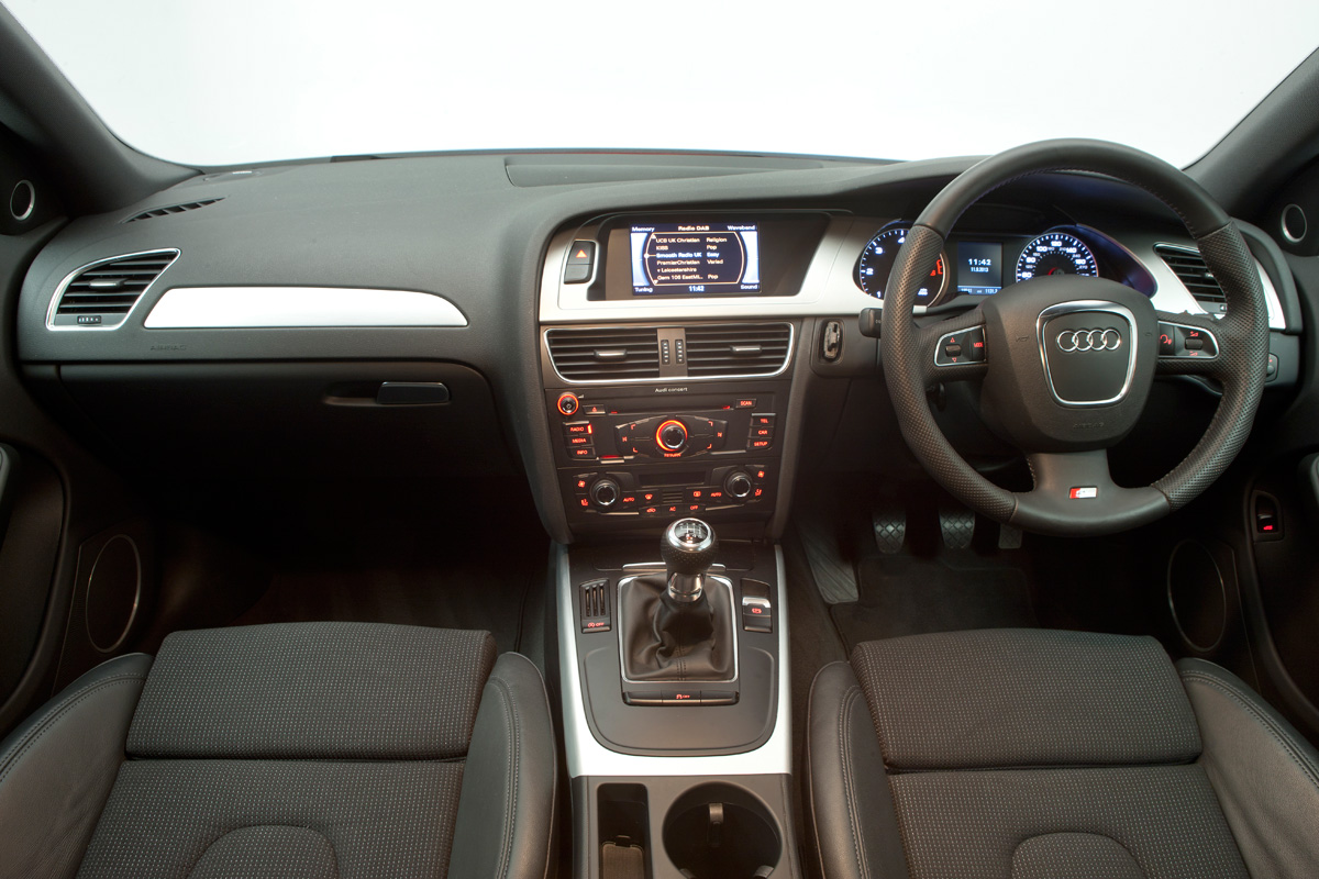 Audi A4 steering wheel